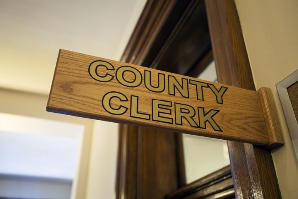 County clerk graphic