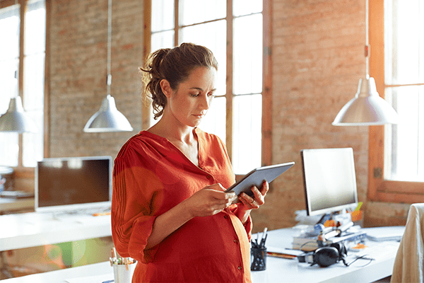 Woman on cell phone